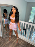 Kelli’s “Caged” Matching Set