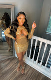 Kelli’s “Birthday Dress” Gold