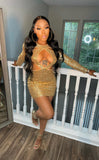 Kelli’s “Birthday Dress” Gold